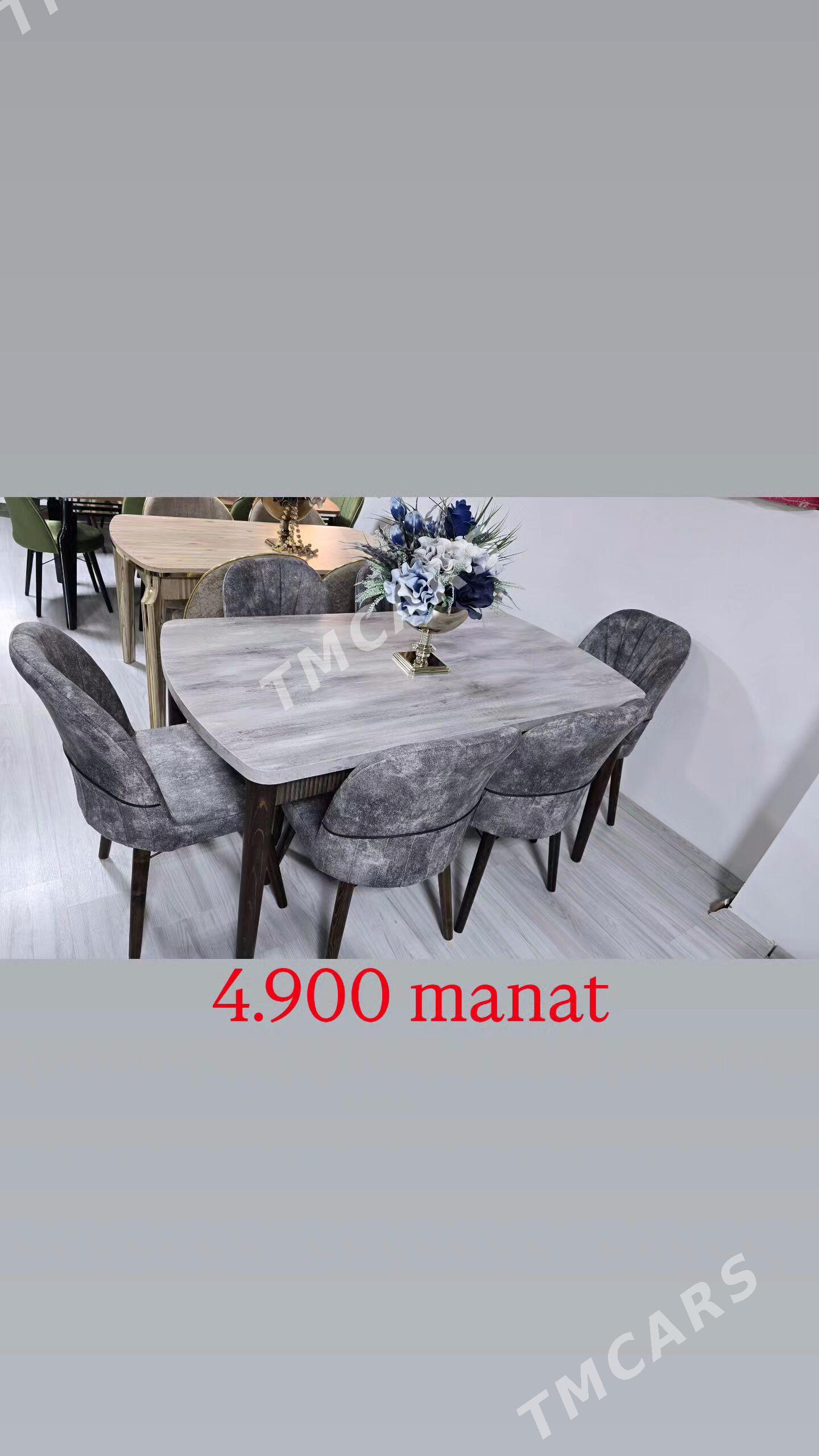 STOL STUL СТОЛ СТУЛ MEBEL КУХН - Aşgabat - img 3