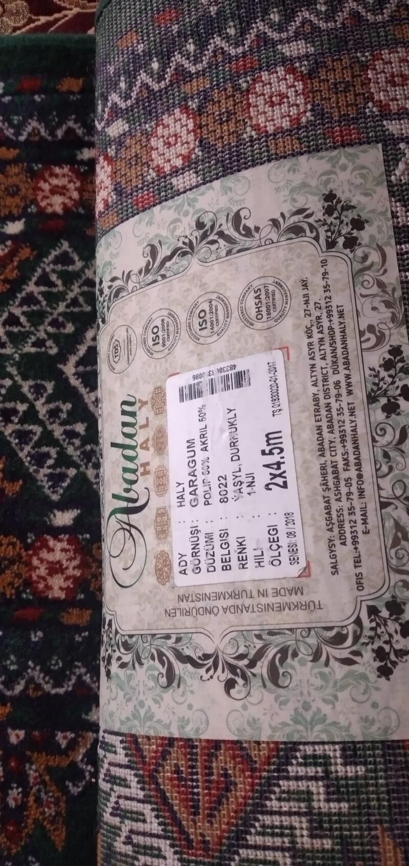 Abadan haly altyn çitim - Nebitgaz (Andalib-Ankara köç.) - img 2