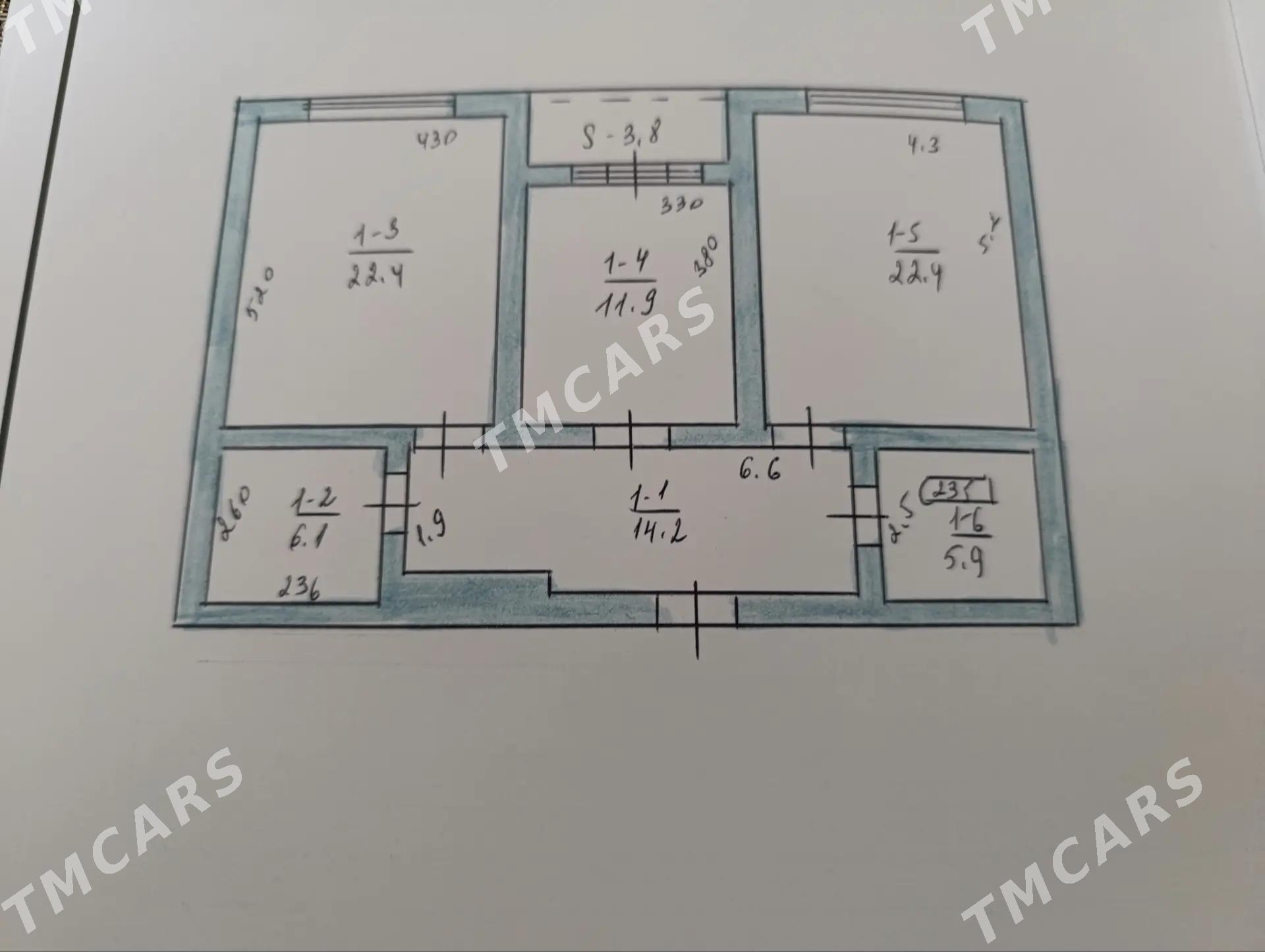 Гуртли 2 комнаты 88 м2 - Гуртли - img 10