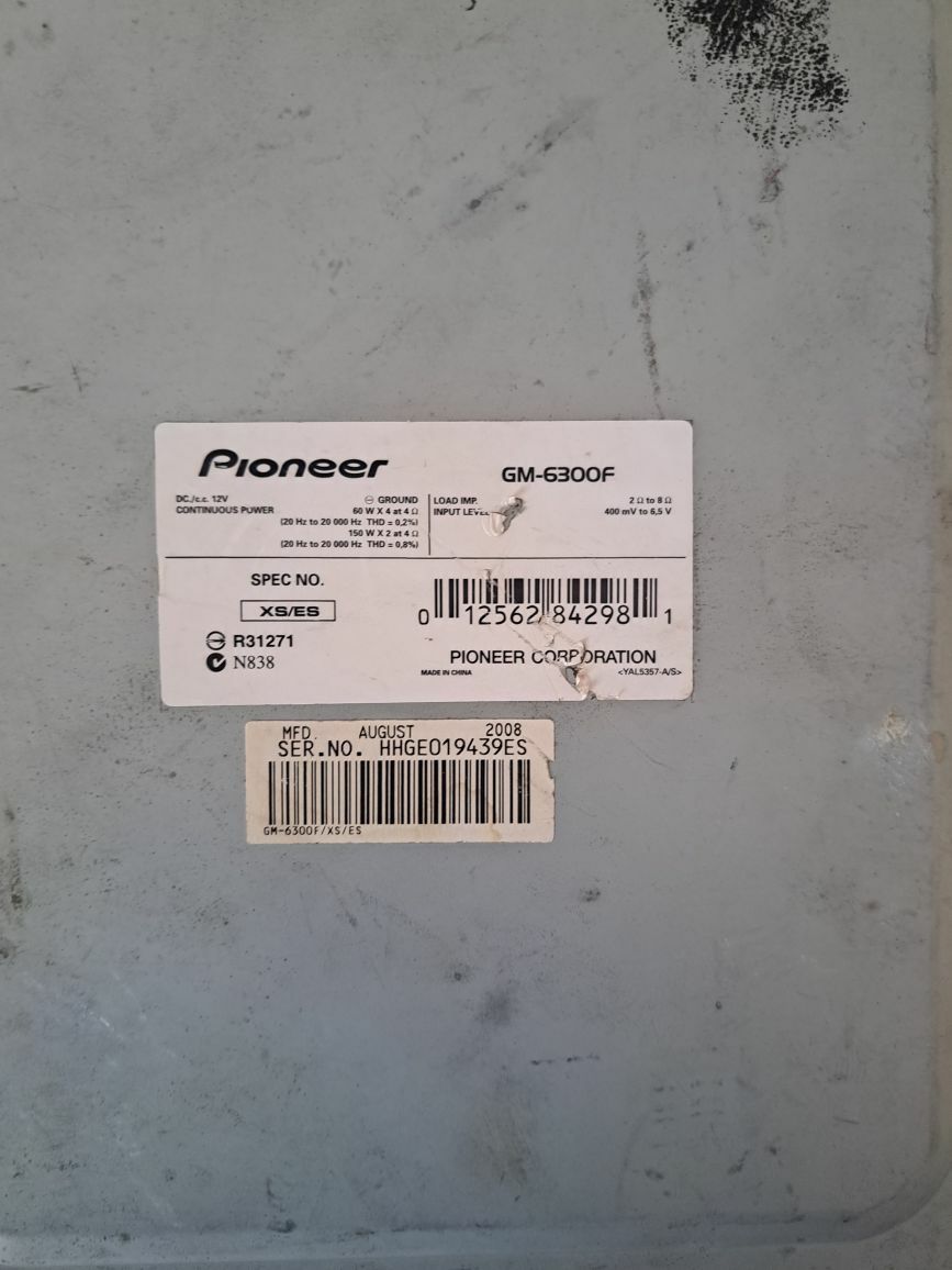 Pioneer usilitel 1 600 TMT - Бахарден - img 3