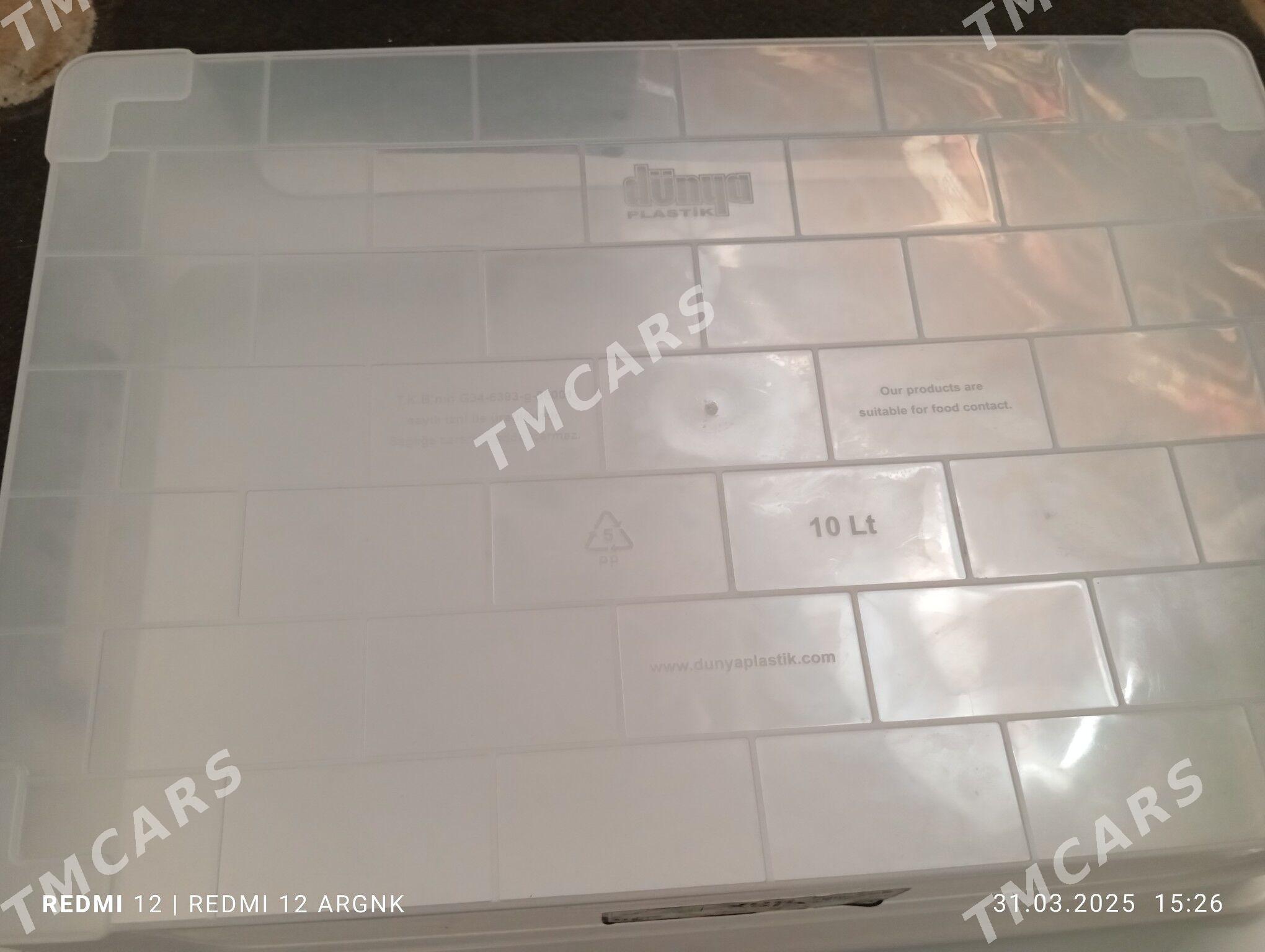 Clear box Dunya plastik 10 lt - Туркменабат - img 2