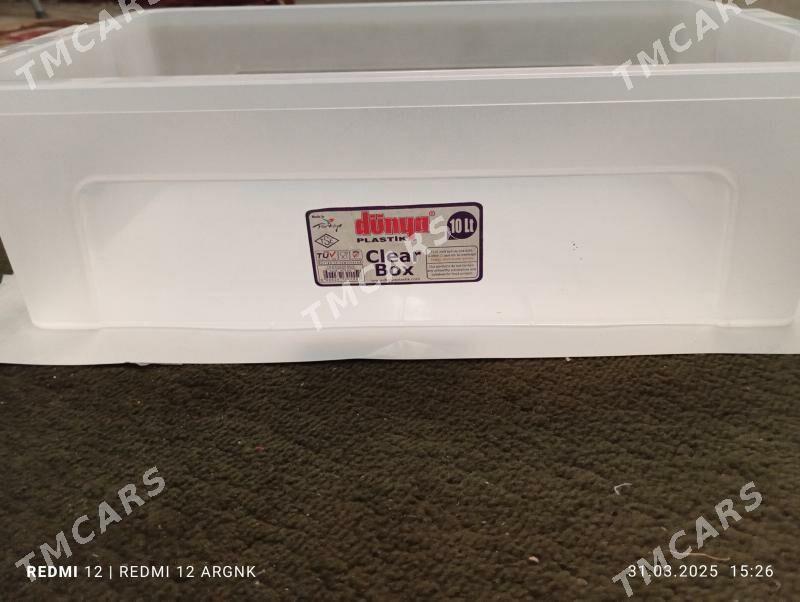 Clear box Dunya plastik 10 lt - Туркменабат - img 5