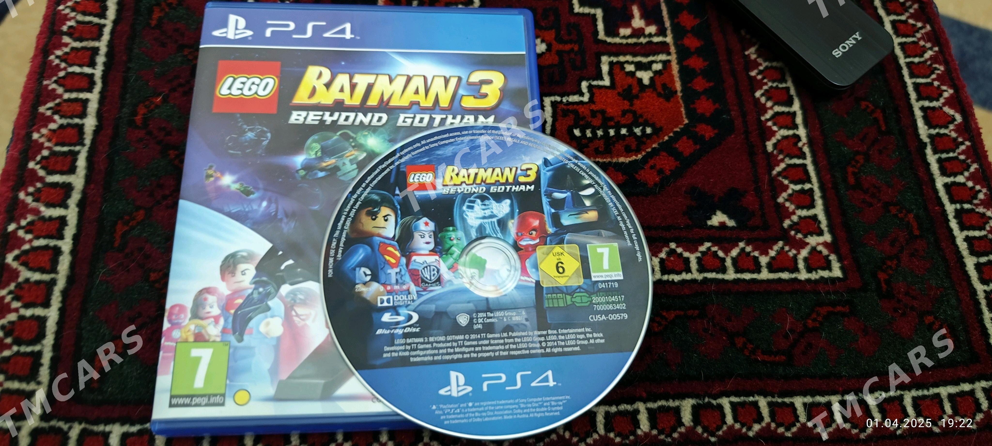 Playstation 4, 5 disk Batman3 - Podwoýski köç. (Bitarap Türkmenistan şaýoly) - img 2
