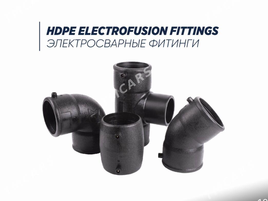 HDPE fizyon tee/Электросварной тройник/Troynik - Ашхабад - img 3