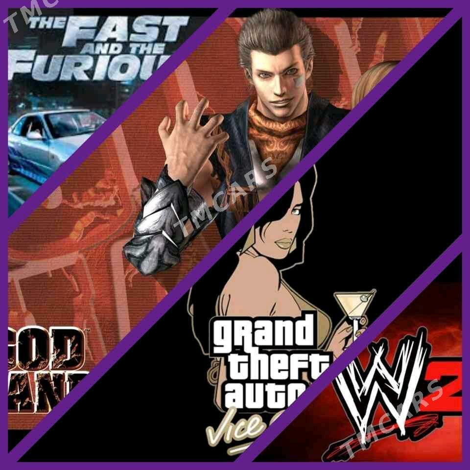 Sony PS2 prosiwka fleska oyun - Ашхабад - img 10