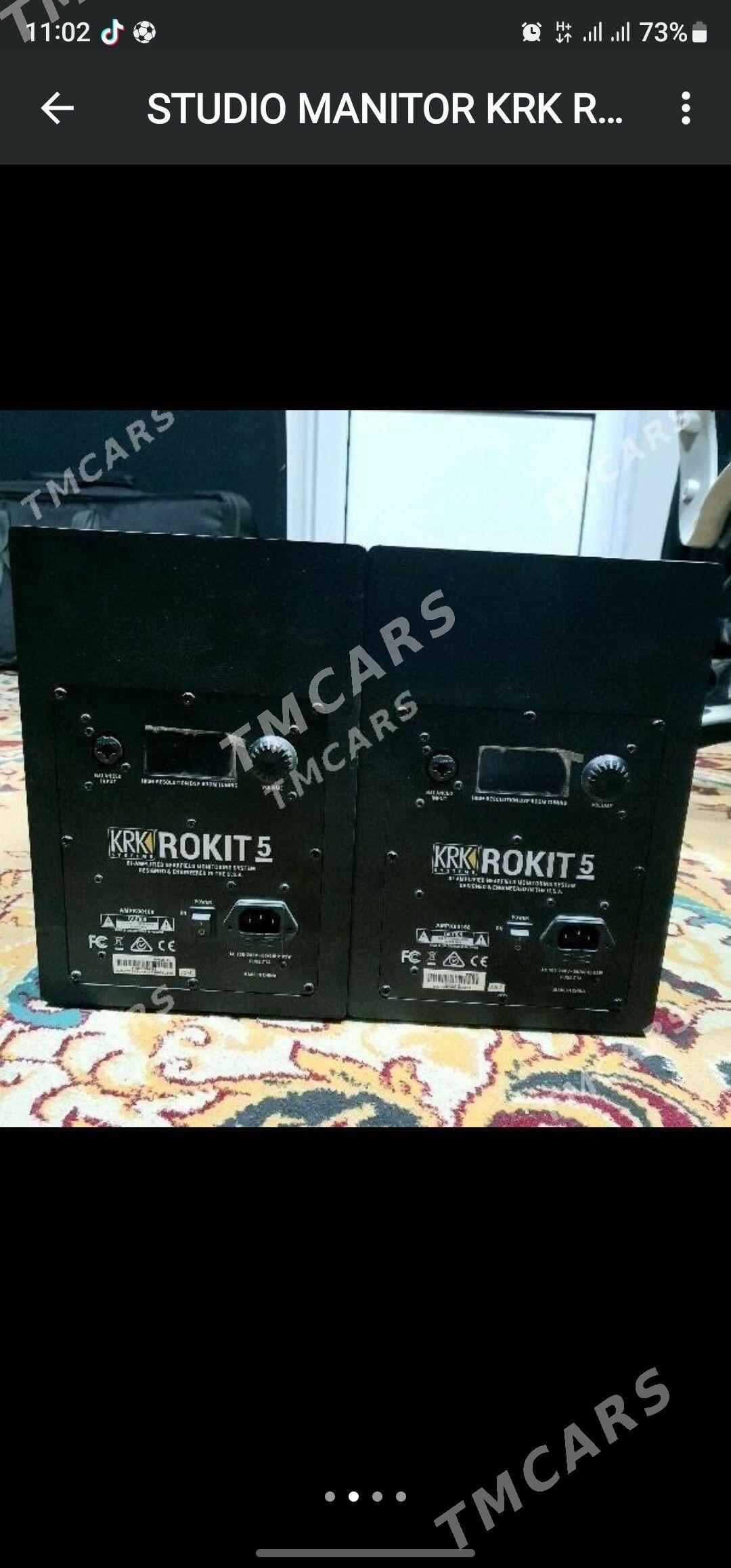 Studio manitor KRK ROKIT 5 - Türkmenbaşy - img 1
