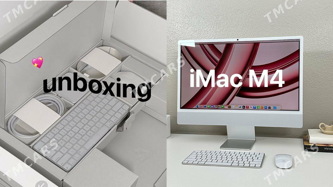 iMac M4 32 RAM/2TB/1TB/512GB - Aşgabat - img 5