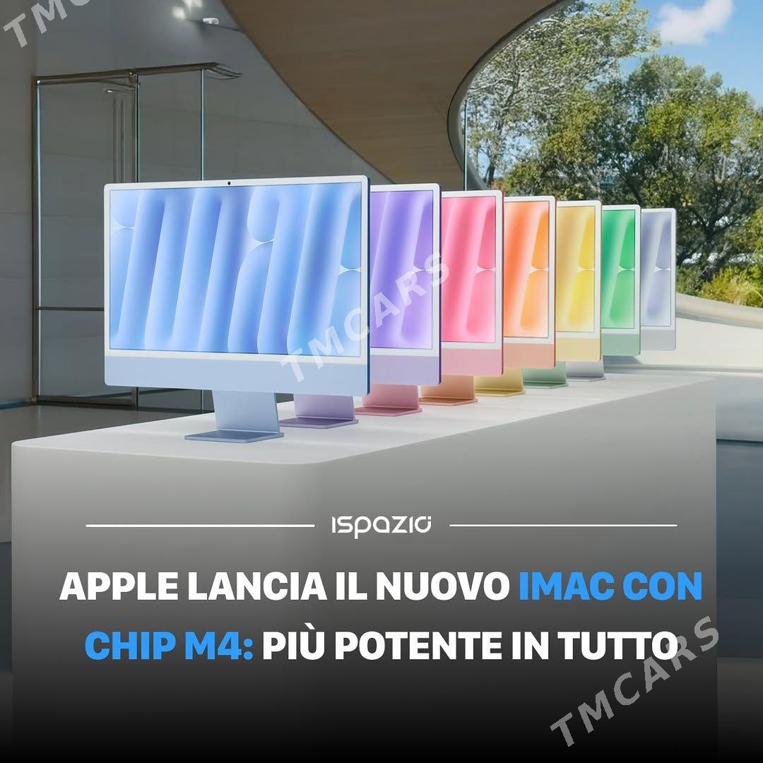 iMac M4 32 RAM/2TB/1TB/512GB - Aşgabat - img 7