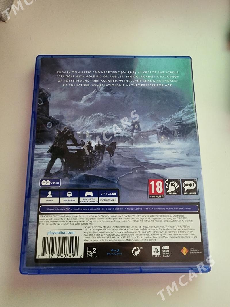 PS4 God of War Ragnarok - Aşgabat - img 2