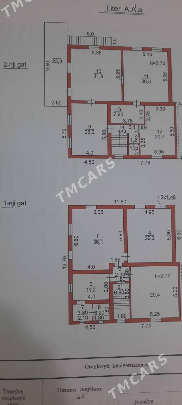 Howly plan jaý - Туркменабат - img 2