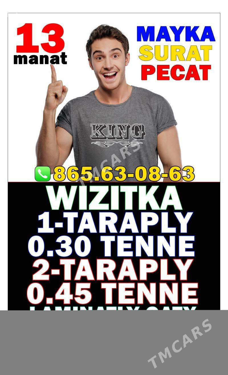 Wizitka Menu Flayer Buklet - Ашхабад - img 10