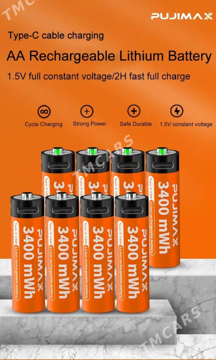 1.5V  AA Type C Li-on batereÿa - Байрамали - img 4