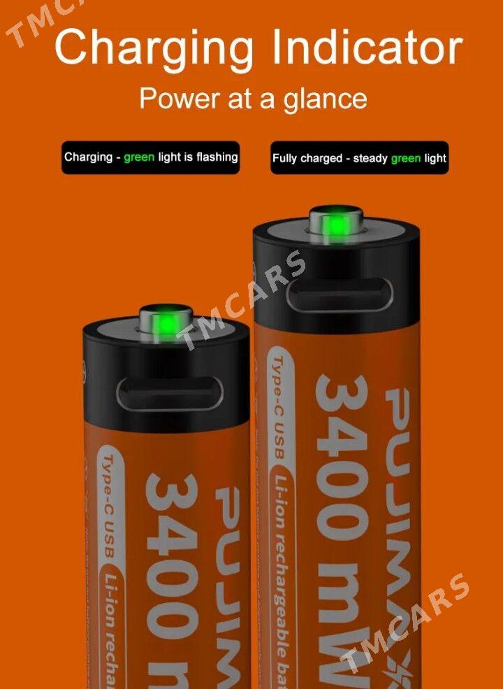 1.5V  AA Type C Li-on batereÿa - Байрамали - img 6