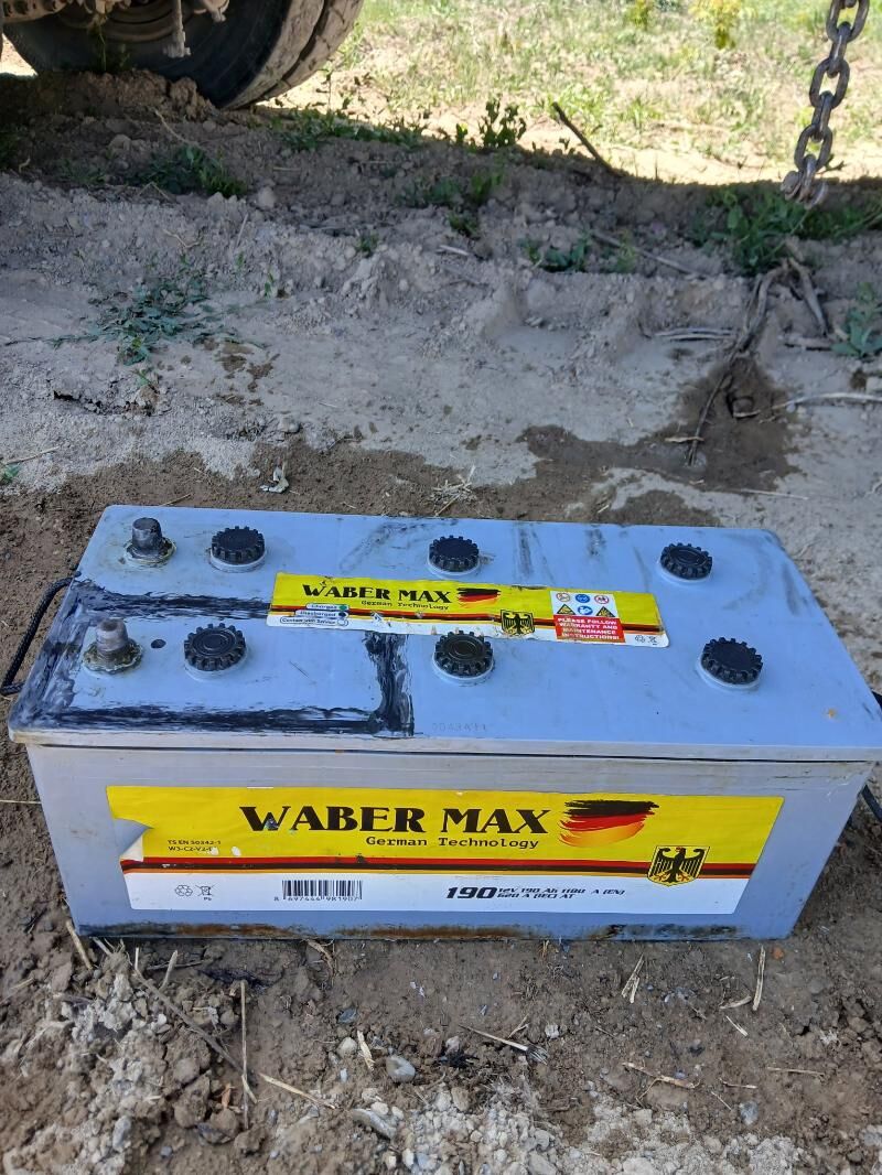 Akkumlýator  190 iki sany WABER MAX 1 500 TMT - Аркадаг - img 2