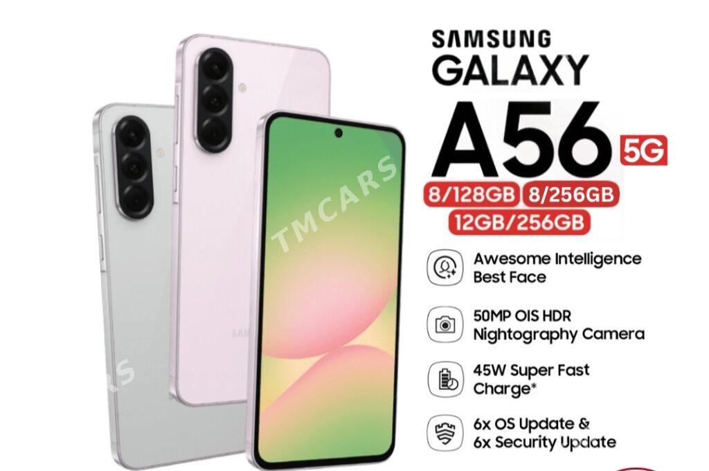 KREDIT 6 AY SAMSUNG A56 - ул. Туркменбаши шаёлы (Ленина) - img 3