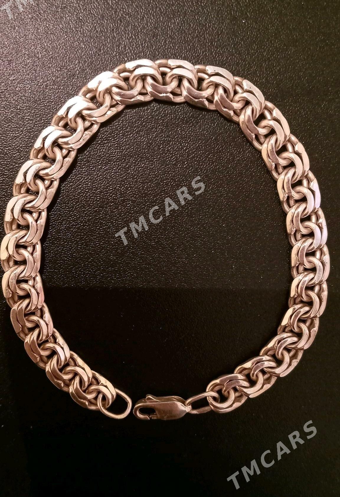 kümüş kardinal braslet 22gr - 30 mkr - img 1