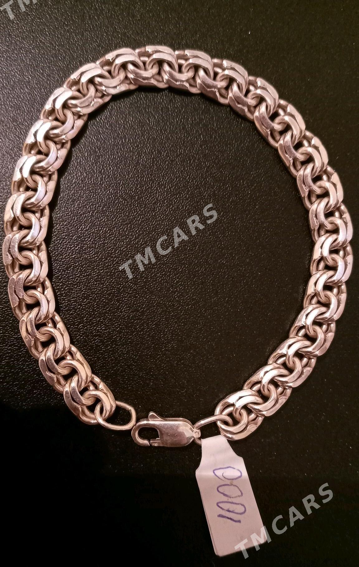 kümüş kardinal braslet 22gr - 30 mkr - img 2