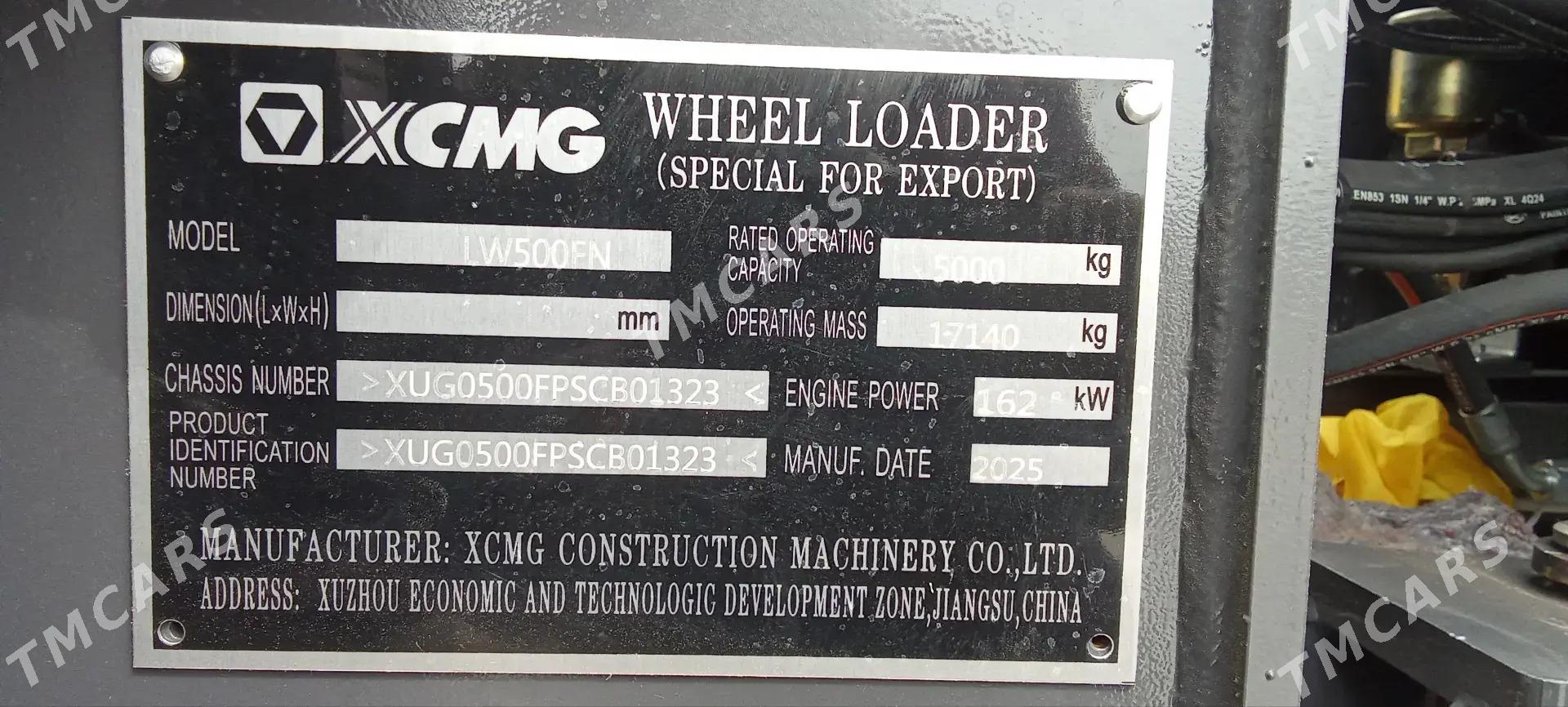 XCMG LW500F 2025 - 1 050 000 TMT - "Altyn Asyr" Gündogar bazary (Jygyllyk) - img 2