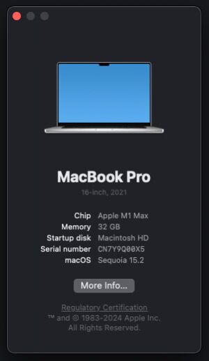 Macbook Pro M1 Max/32 Gb/1TB - Aşgabat - img 4