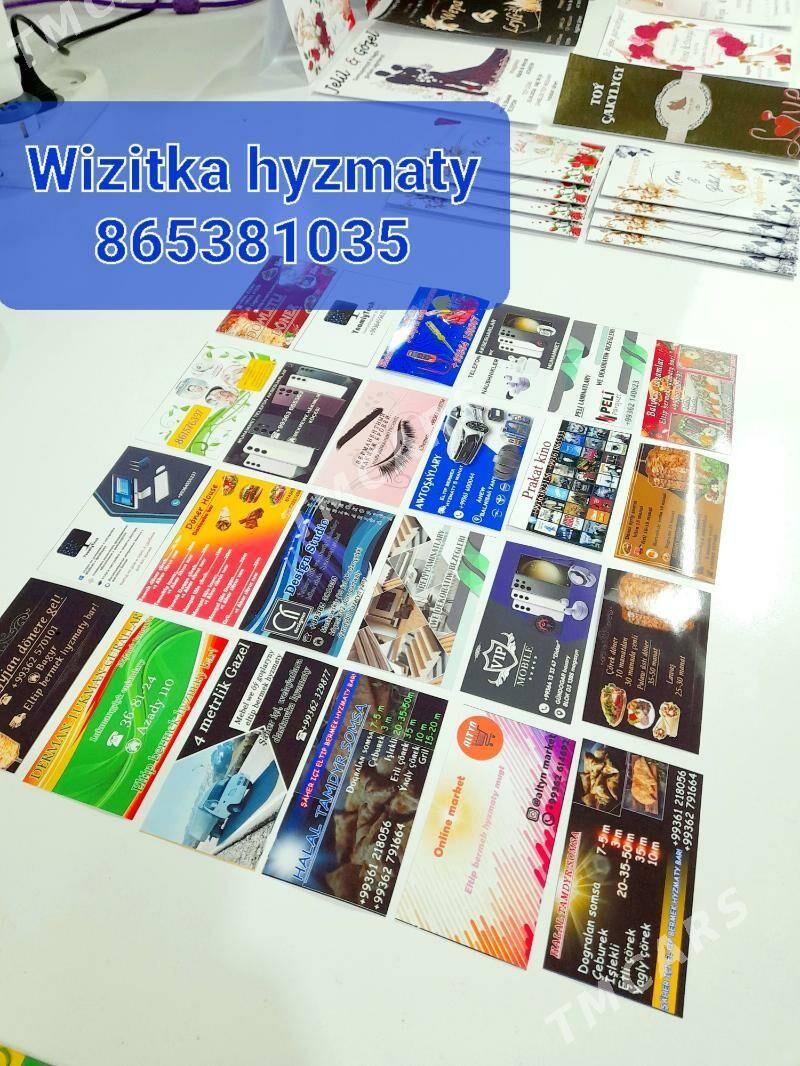 Wizitka hyzmaty - Ашхабад - img 7