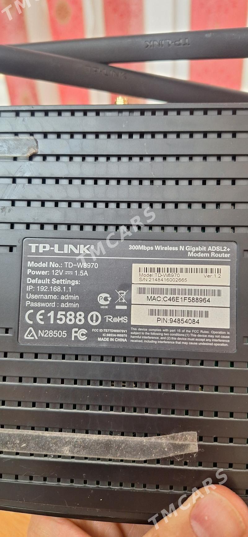 Router TP link w8970 - Ашхабад - img 2