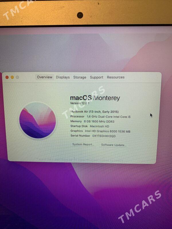 MacBook Air 2015 - Ашхабад - img 2