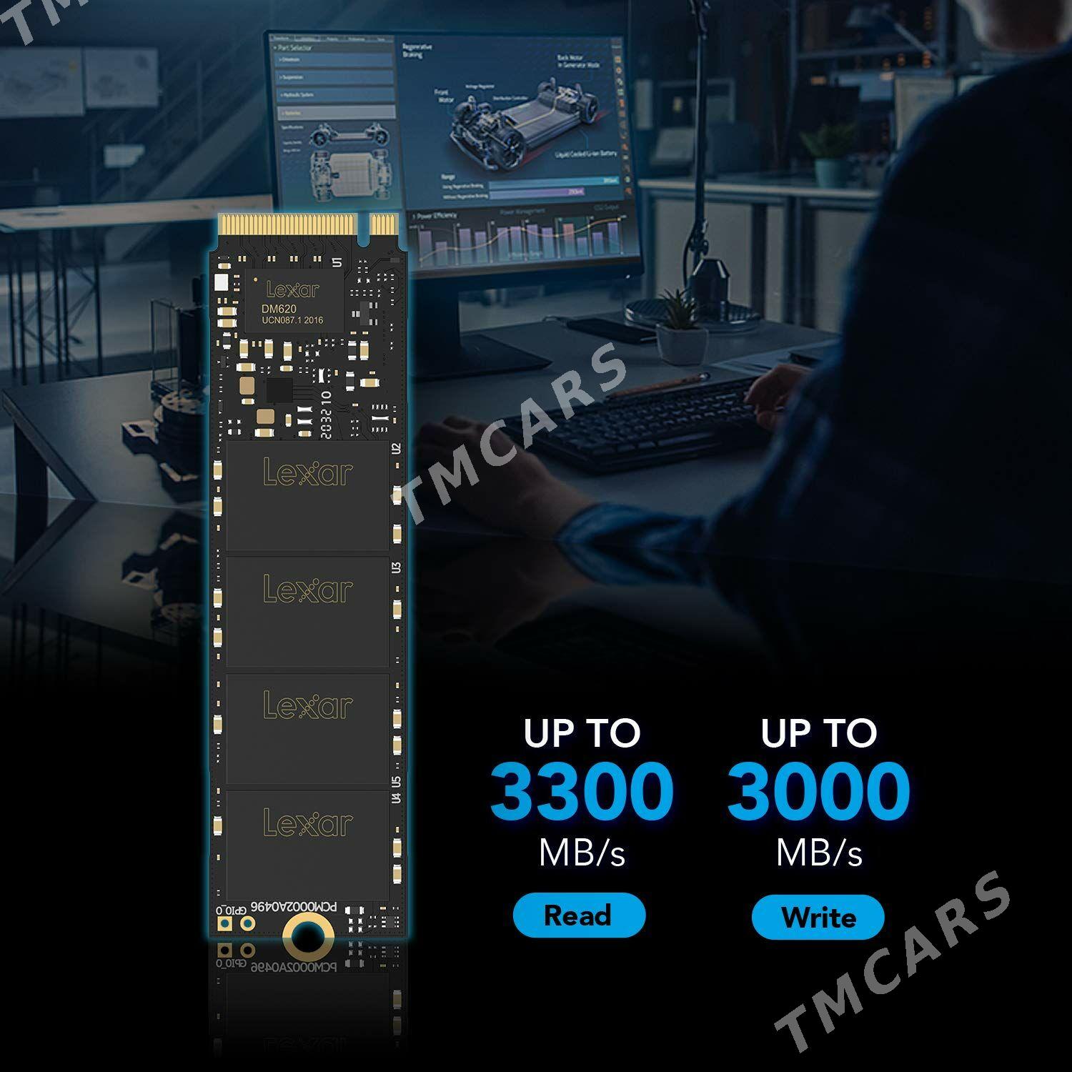 SSD Lexar NM620 512Gb - Aşgabat - img 6