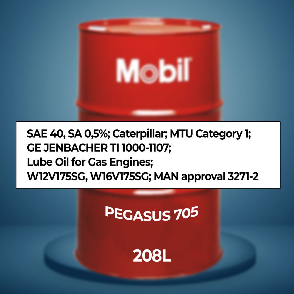 Mobil Pegasus 705 - 208L 1 TMT - Ашхабад - img 2