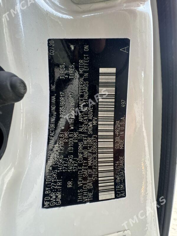 Toyota Sienna 2020 - 400 000 TMT - Мары - img 9