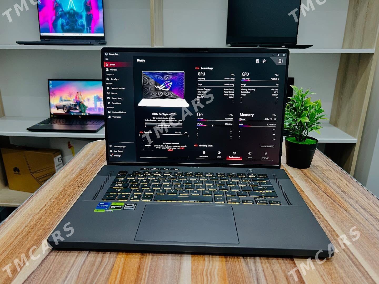 Asus Rog Zephyrus G16 i7/RTX40 - Ашхабад - img 4
