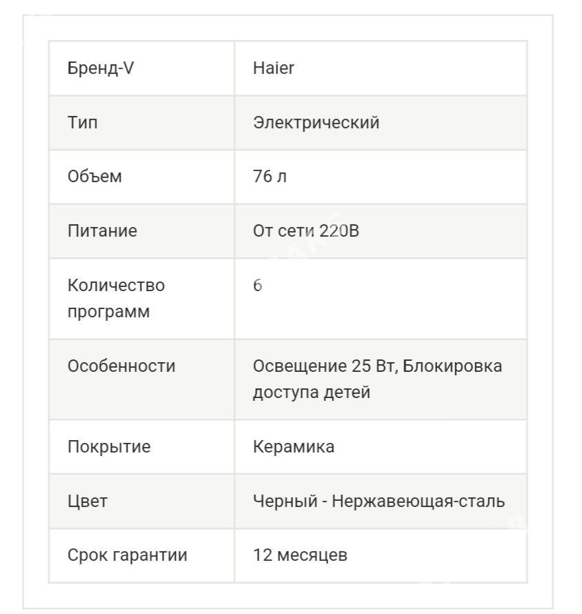 KREDIT DUH/WST HAIER - 1 мкр - img 3