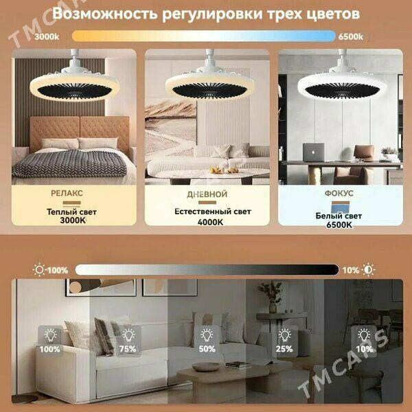 Лампочка+Вентилятор - Ашхабад - img 4