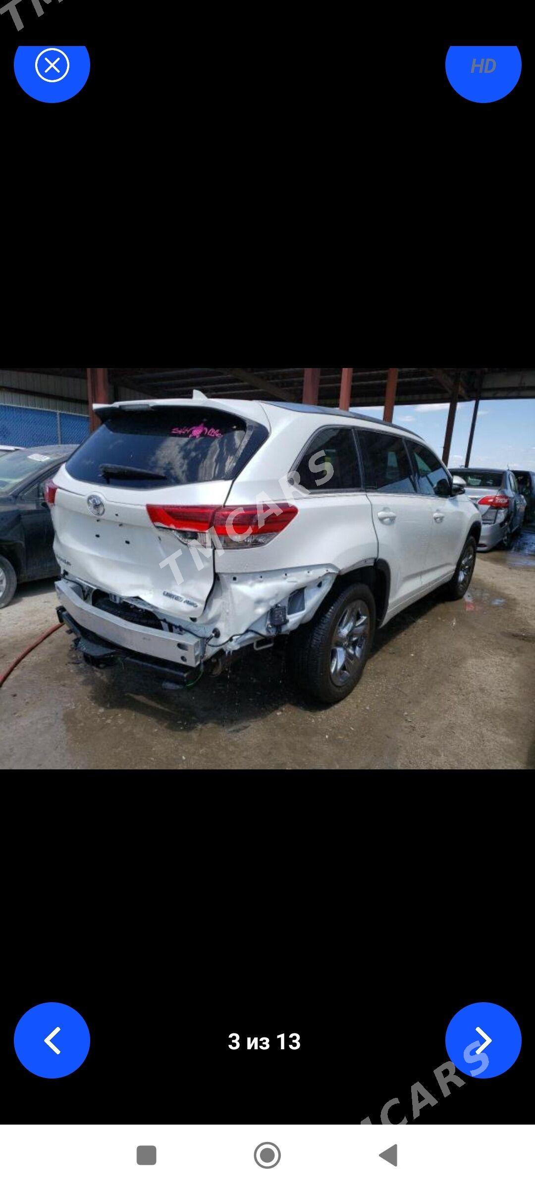 Toyota Highlander 2018 - 620 000 TMT - 13-nji tapgyr - img 2