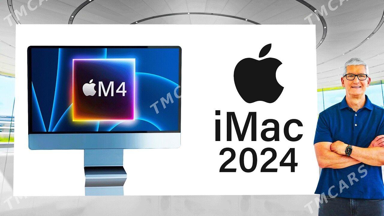 2024 iMac M4 16/24/32GB__2/1TB - Aşgabat - img 6