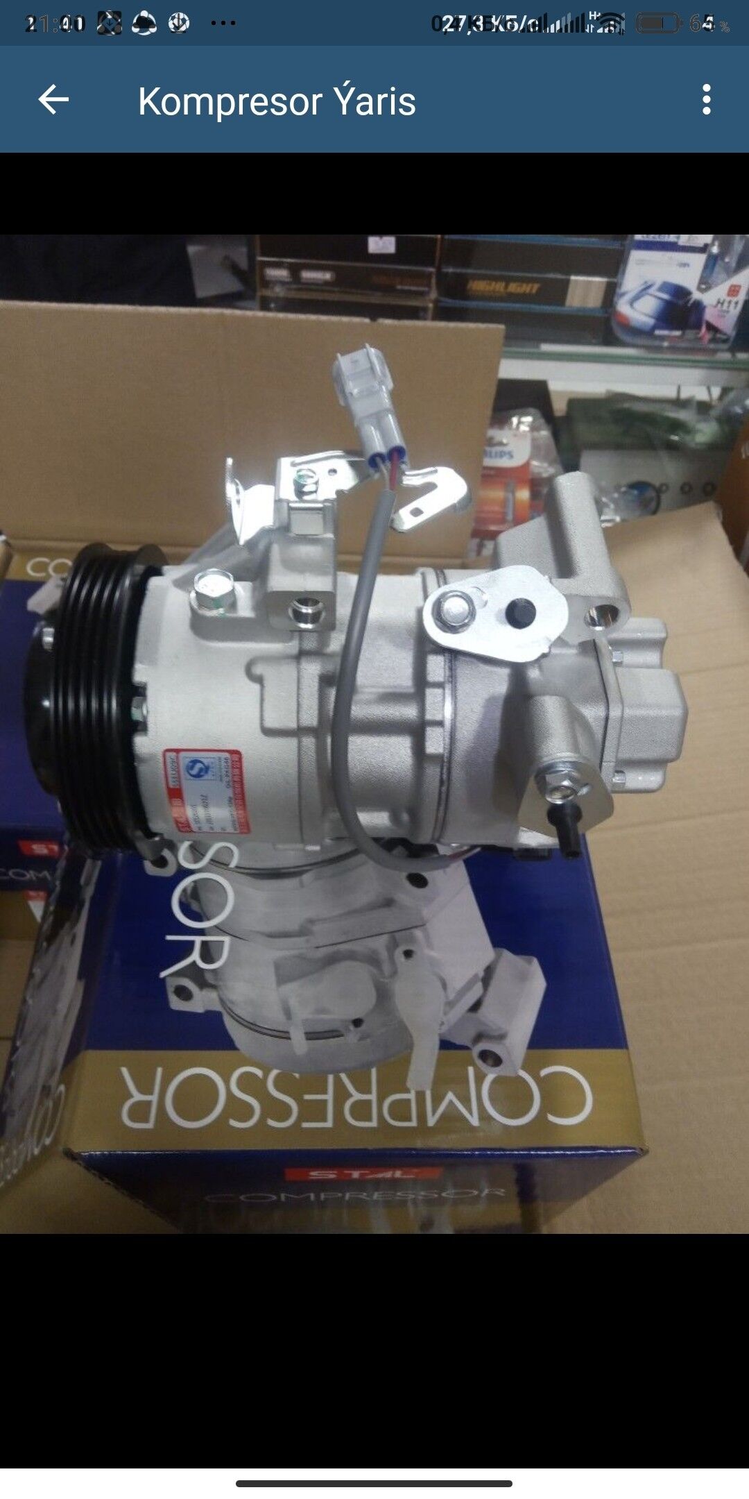 KOMPRESOR TOÝOTA ÝARIS 3 800 TMT - Bedew - img 3