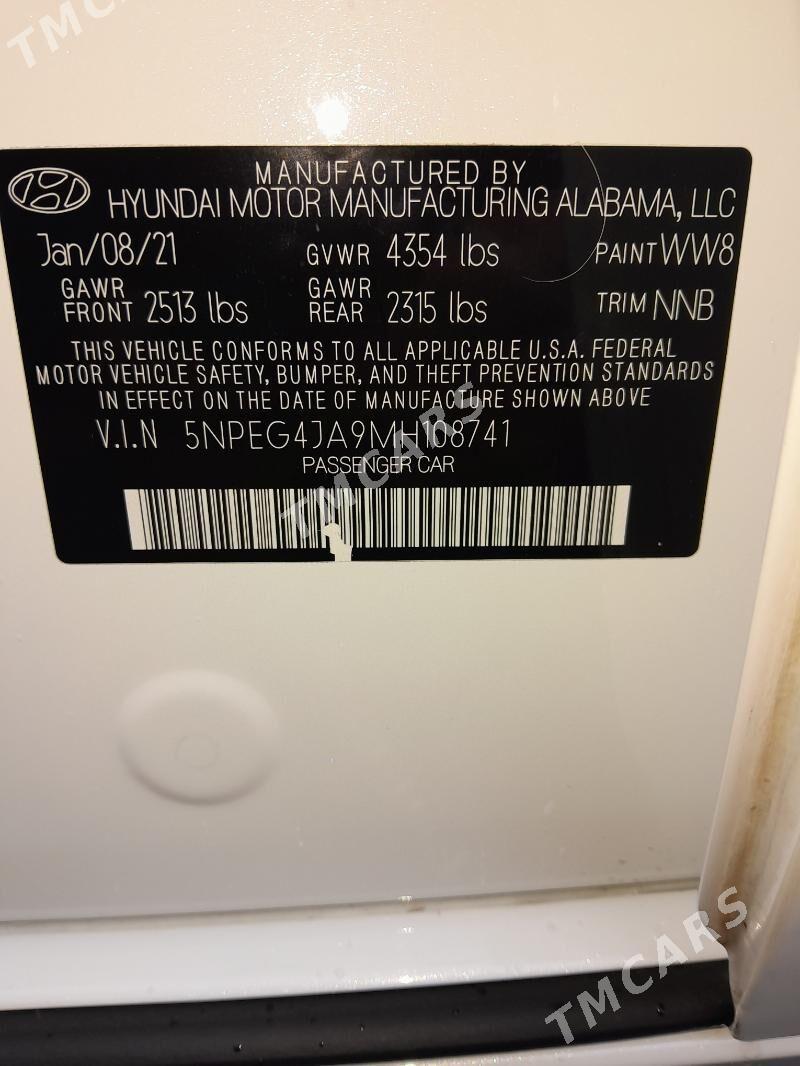 Hyundai Sonata 2021 - 265 000 TMT - Мир 8 - img 8