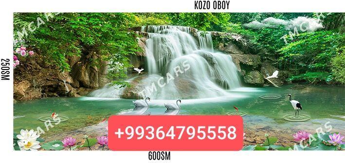 3 д фотобои карта и разные - G.Kuliýew köç. (Obýezdnoý) - img 3