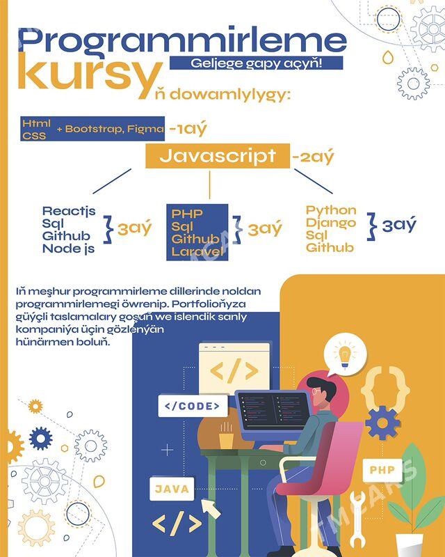 Programmirleme kursy - Aşgabat - img 3