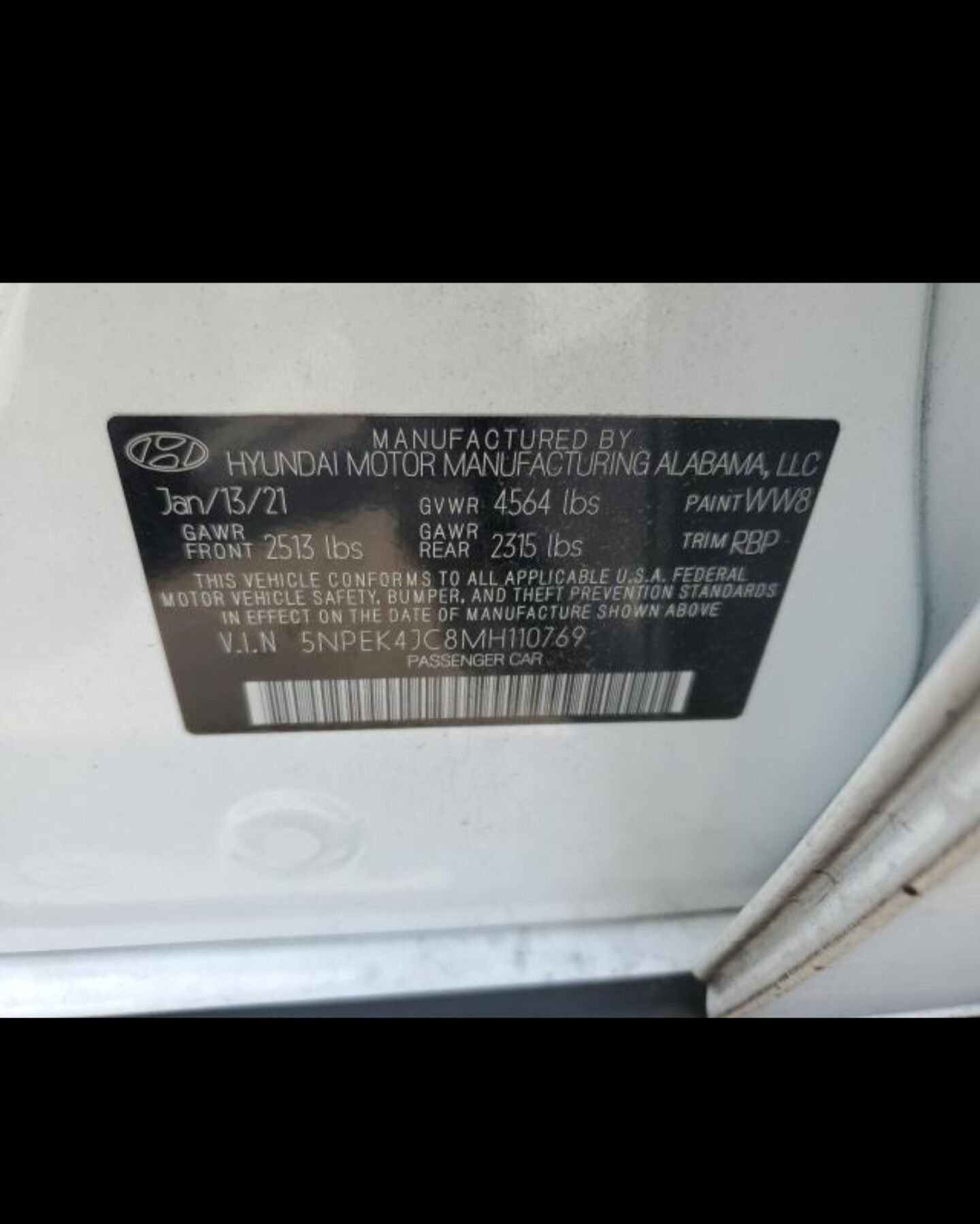 Hyundai Sonata 2021 - 360 000 TMT - Aşgabat - img 9