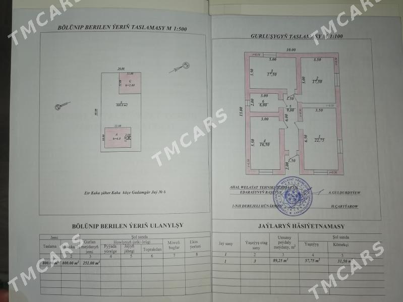 Satlyk plan Jaý Kakada - Кака - img 9