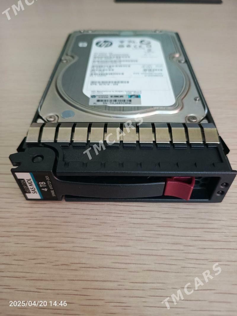 SAS HDD HP 4OOOGB 100%OK - Ашхабад - img 2