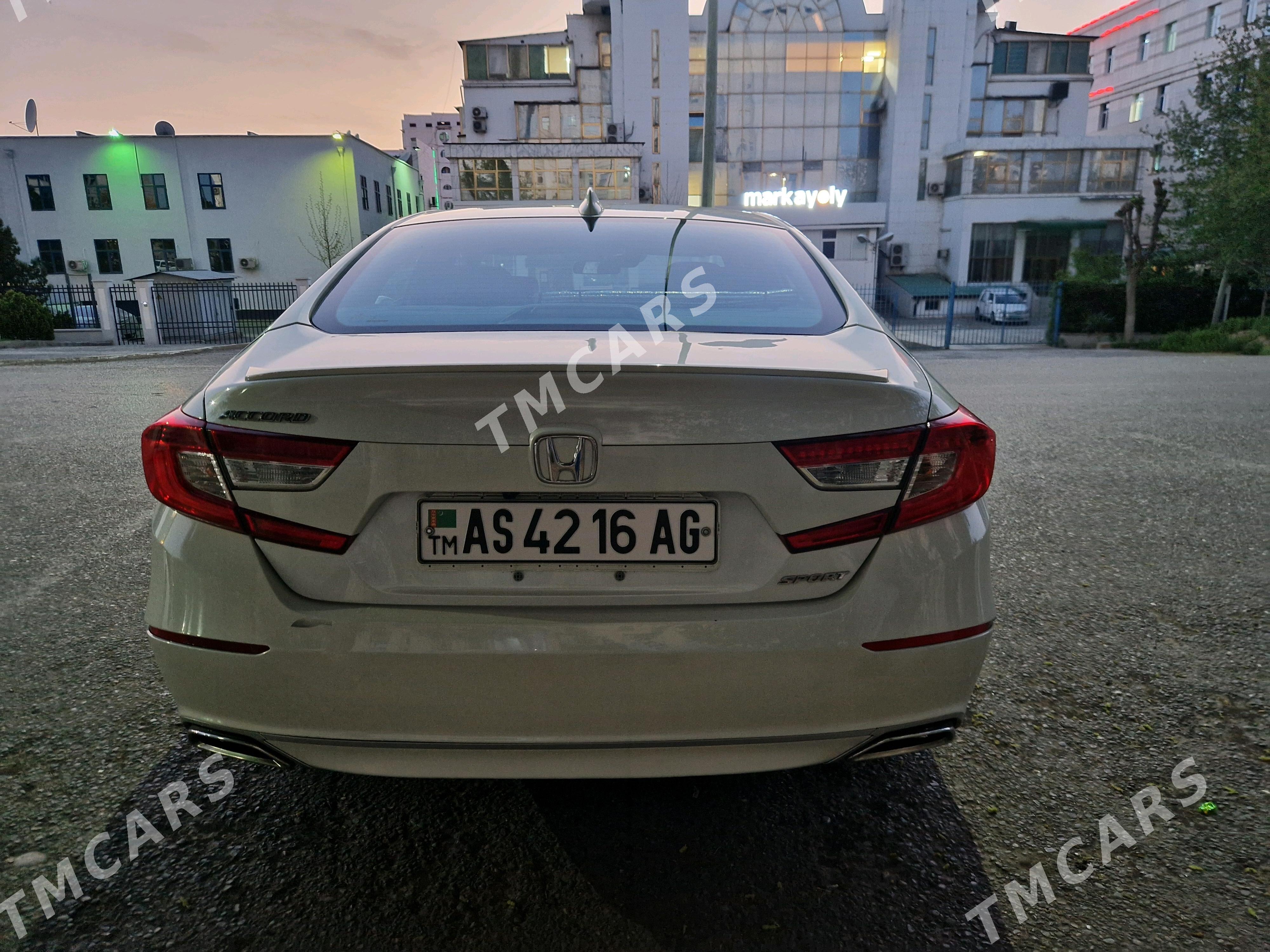 Honda Accord 2019 - 399 000 TMT - Ашхабад - img 4