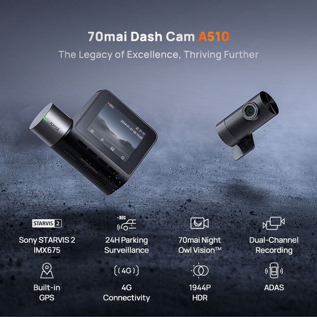 70mai A510 SET GLOBAL🔥 2 400 TMT - Aşgabat - img 2