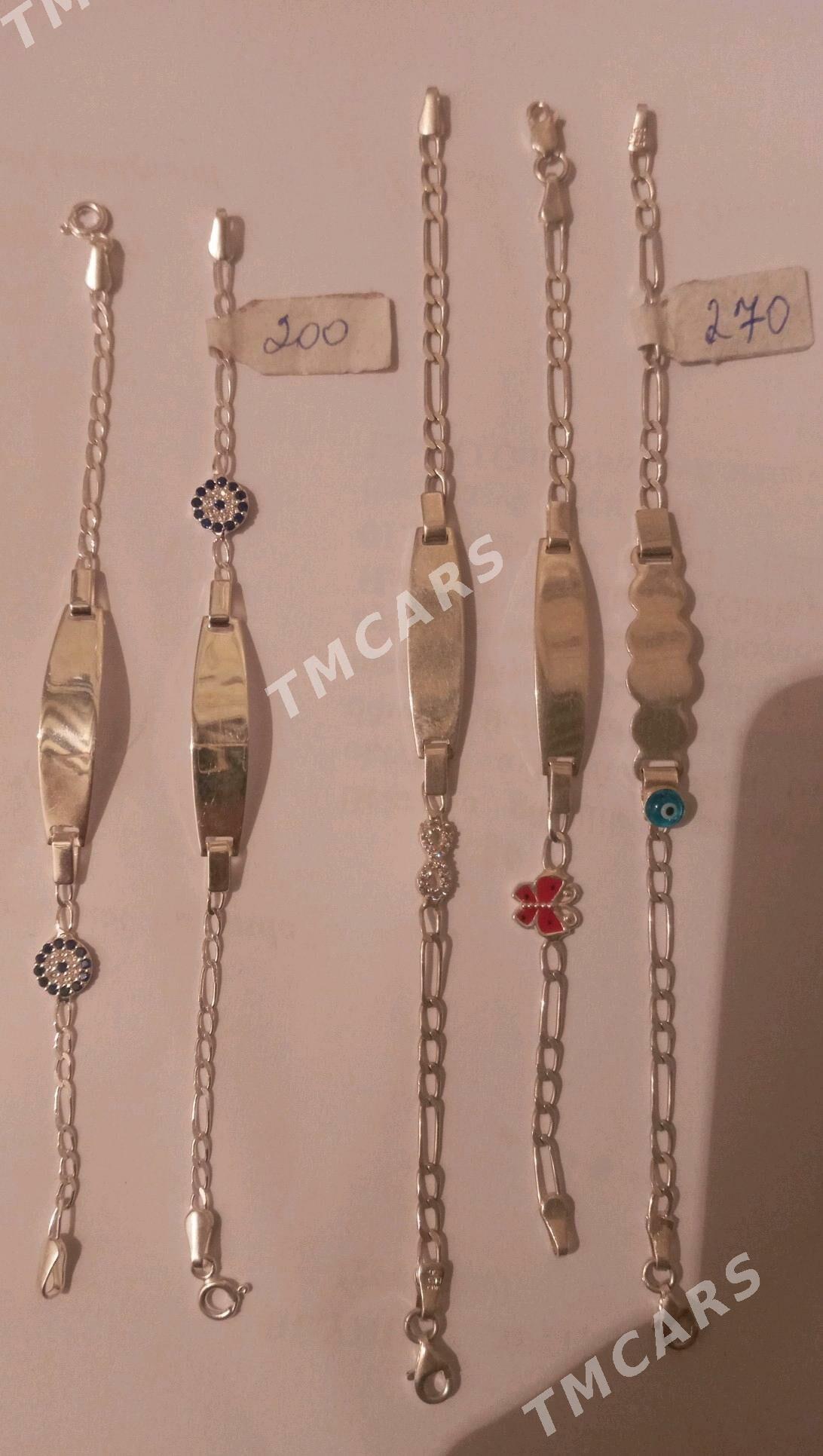 kümüş çaga braslet at yazgy - 30 мкр - img 2