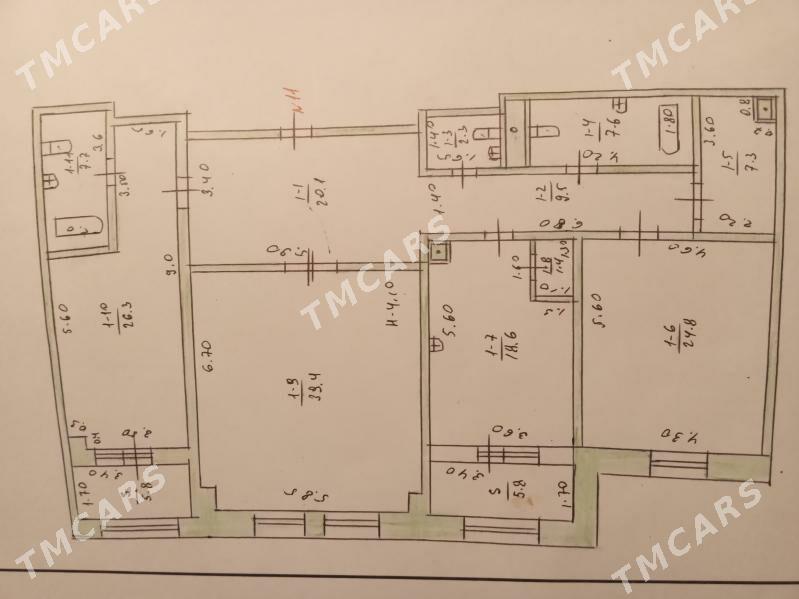 3kom.4et.177kw. Balsheker - Podwoýski köç. (Bitarap Türkmenistan şaýoly) - img 6