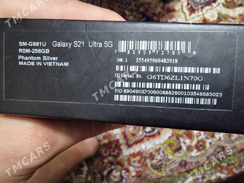 SAMSUNG S21 ULTRA 5G 12/256 - Aşgabat - img 2