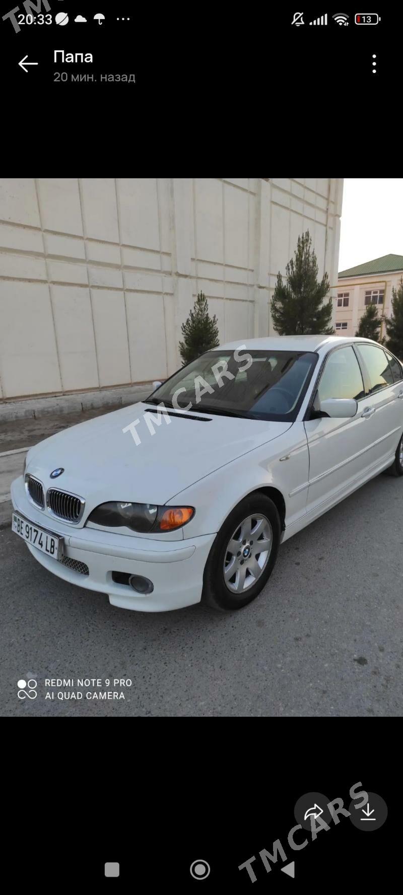 BMW 3 Series 2003 - 110 000 TMT - Туркменабат - img 4