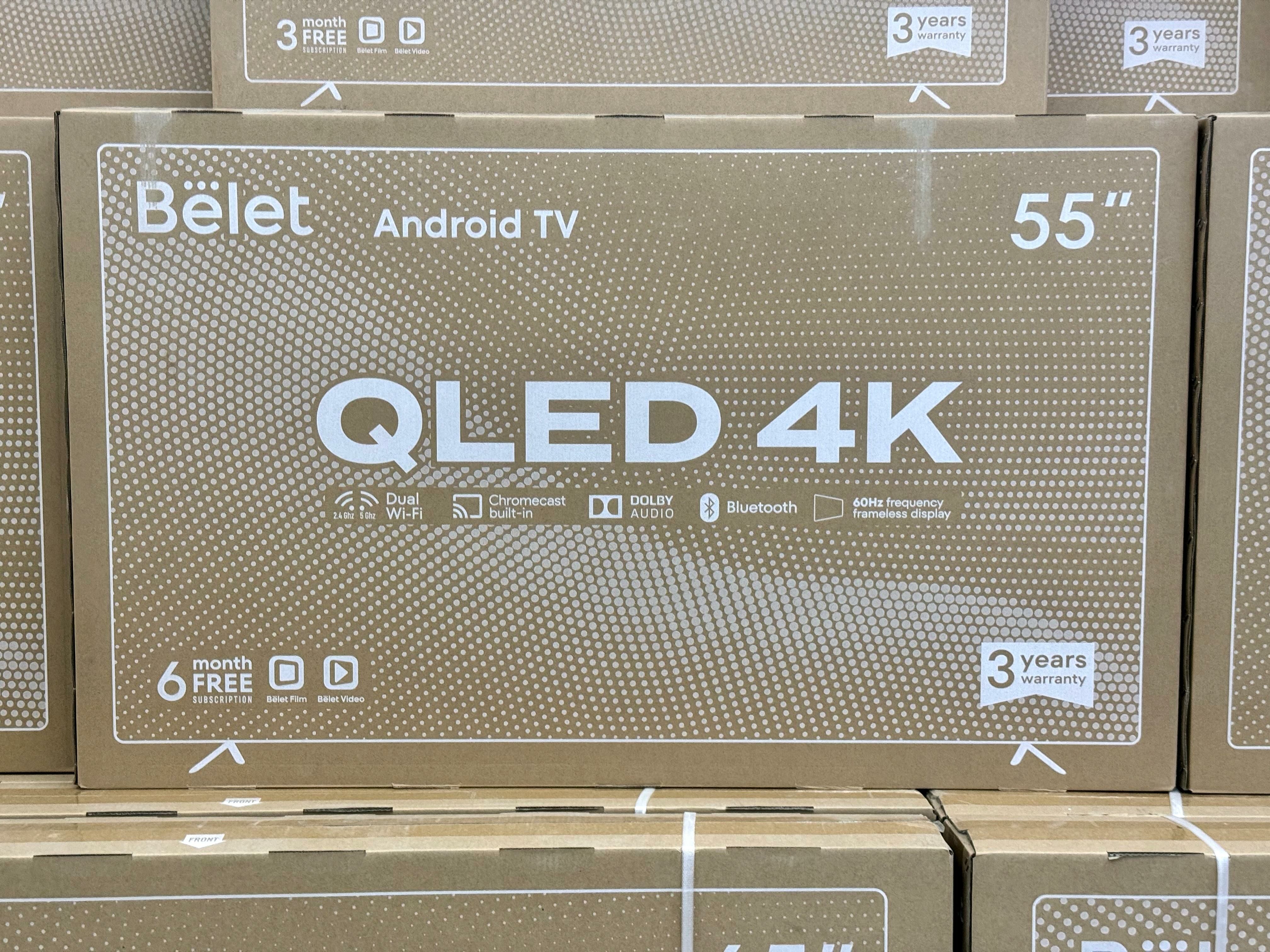 Belet Android TV 55" QLED 4K - Ашхабад - img 4