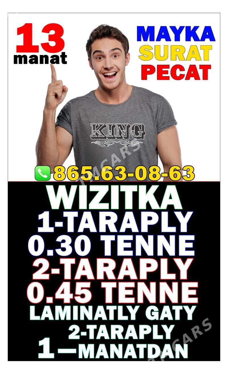 Menu Flayer Reklama Wizitka - Ашхабад - img 6