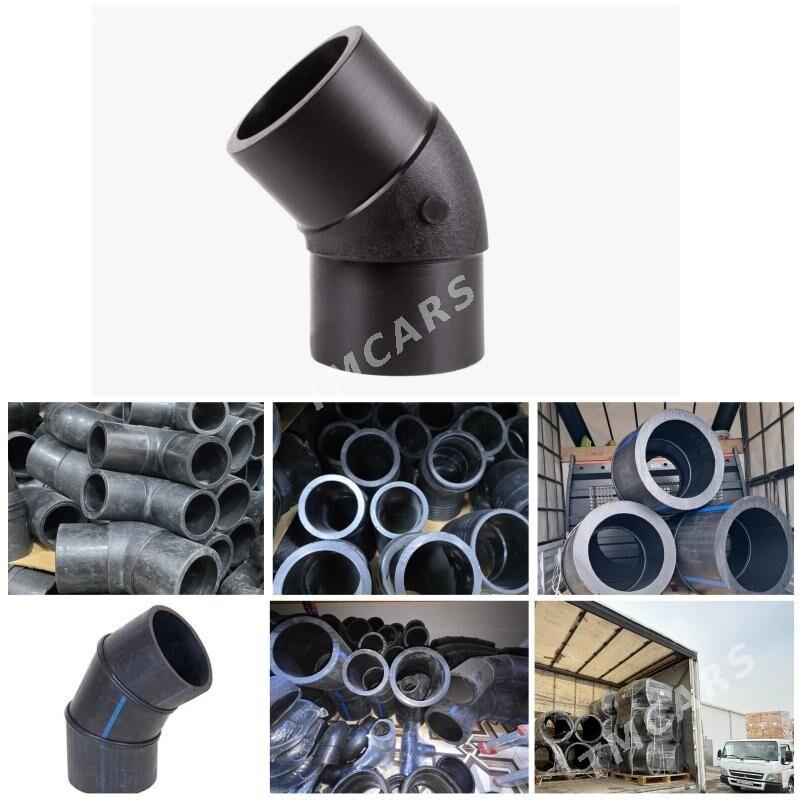 HDPE fittings/Фитинги ПНД/HDPE turba - Ашхабад - img 2